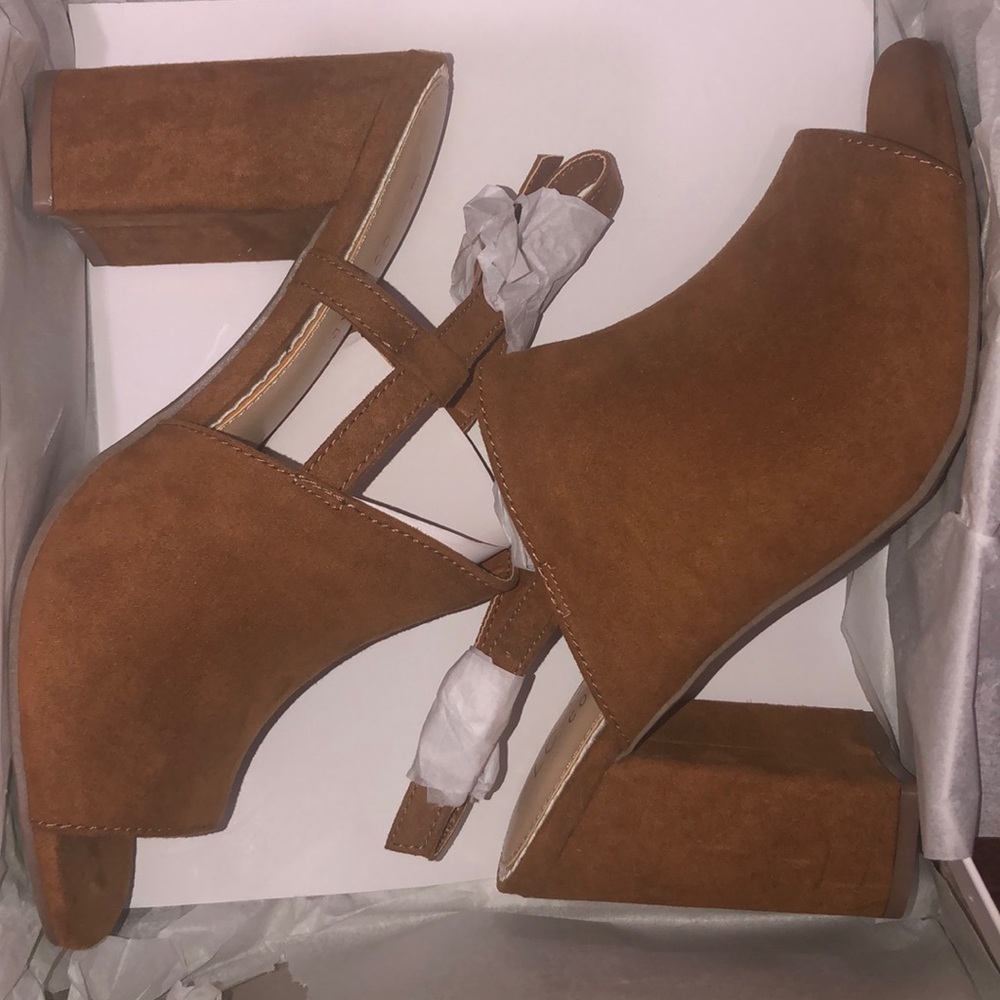 LC Lauren Conrad Alexandrite Heeled Mule Sandal - Picture 4 of 6